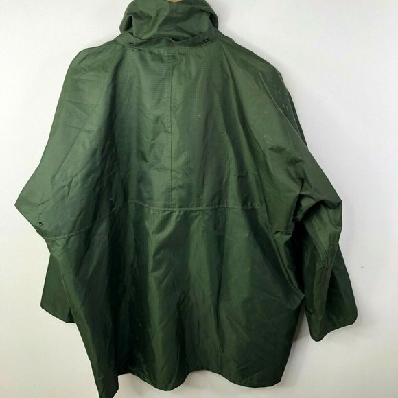 Viking Open Road Rip-Stop 150D Rain Jacket Green - Picture 2 of 6